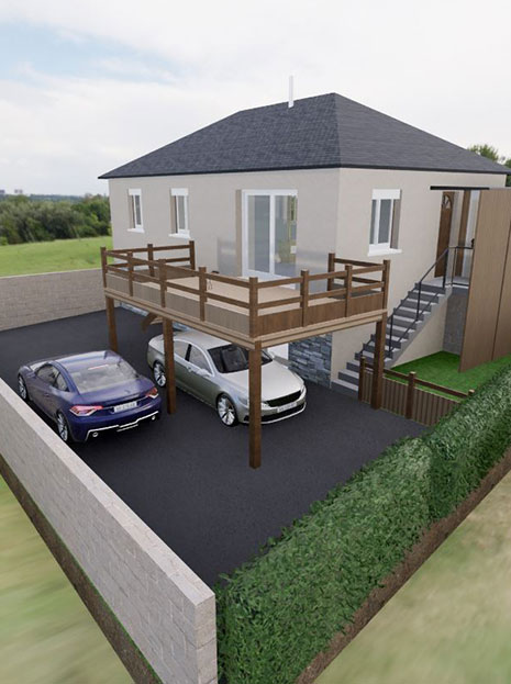 Plan de construction, plan de rénovation à Surzur