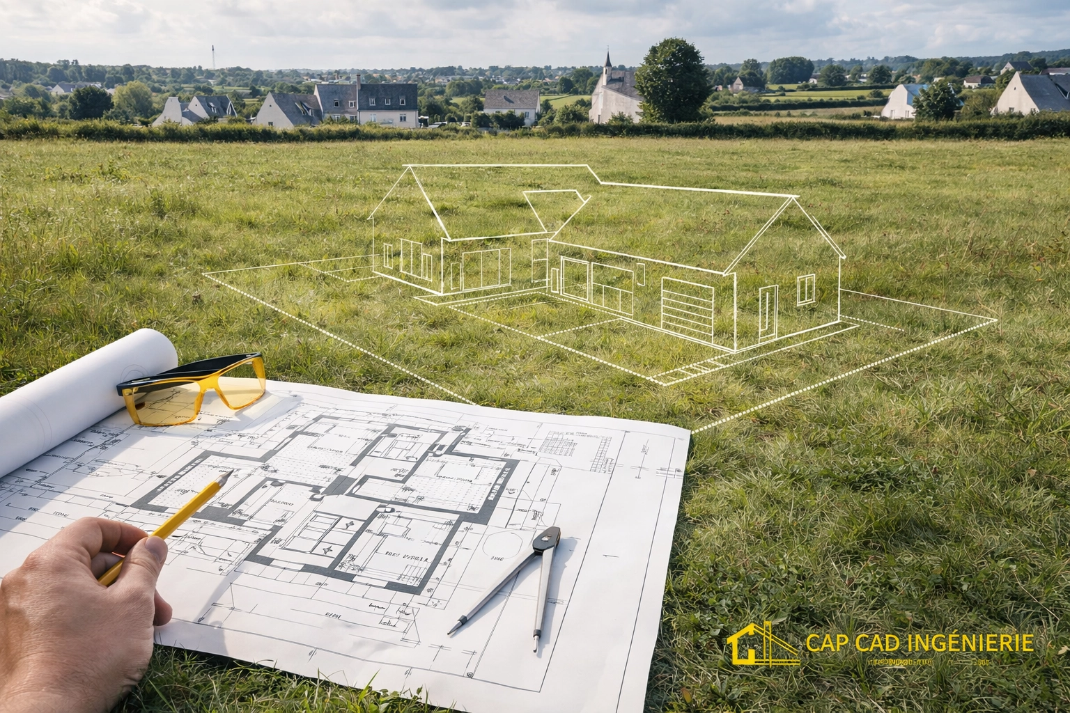 D&eacute;claration pr&eacute;alable de travaux - permis de construire dans le Morbihan